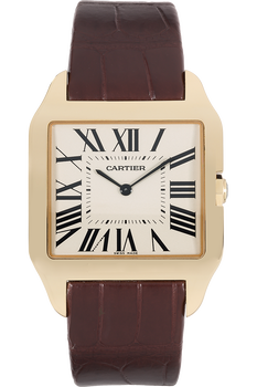 Santos Dumont Yellow Gold Manual