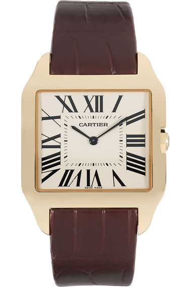 Santos Dumont Yellow Gold Manual