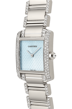 Tank Francaise White Gold Quartz
