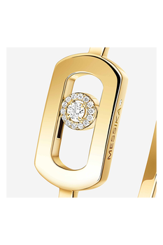 So Move Bangle in Yellow Gold Size L