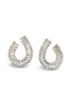 Baguette Love Earrings
