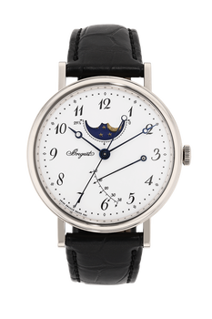 Classique Phase de Lune White Gold Automatic
