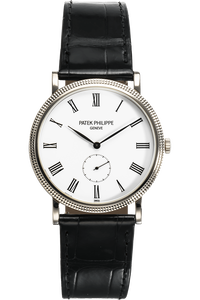 Calatrava Reference 5119 White Gold Manual