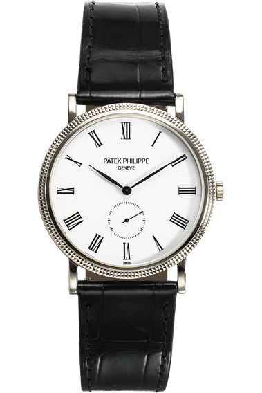 Calatrava Reference 5119 White Gold Manual