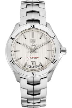 Link Calibre 5 Day-Date Lucerne Stainless Steel Automatic
