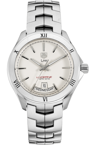 Tag heuer link best sale day date