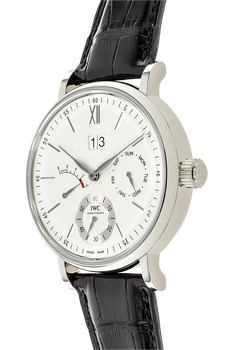 Portofino Hand-Wound Day &amp; Date Stainless Steel Manual