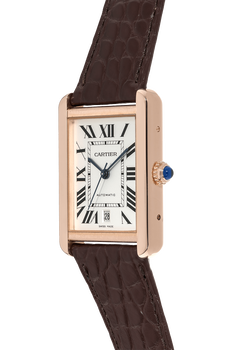 Tank Solo XL Rose Gold and Stainless Steel Automatic