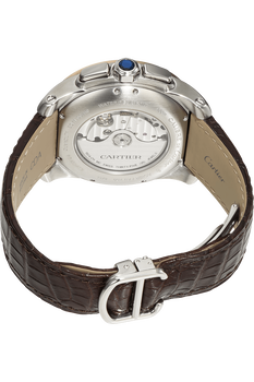 Calibre de Cartier Chronograph Rose Gold and Stainless Steel Automatic