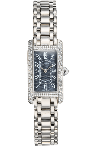 Tank Americaine White Gold Quartz