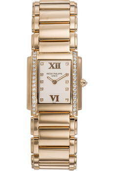 Twenty-4 Reference 4910 Rose Gold Quartz