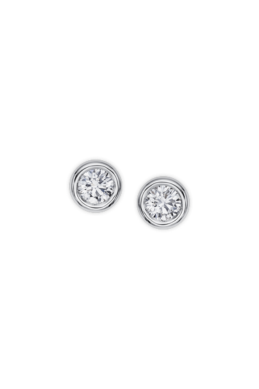 Darling Ear Pins in 18K White Gold