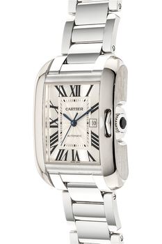 Tank Anglaise White Gold Automatic