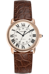 Ronde Solo de Cartier Rose Gold and Stainless Steel Automatic