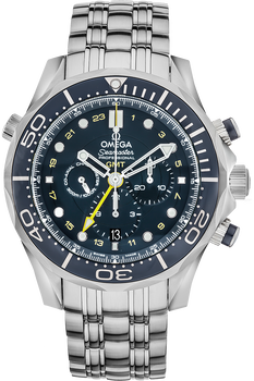 Seamaster Diver Co-Axial GMT Chronograph Stainless Steel