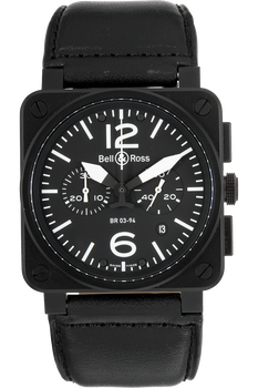 BR 03-94 Chronograph PVD Stainless Steel Automatic