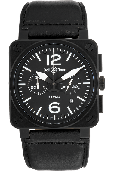 BR 03-94 Chronograph PVD Stainless Steel Automatic