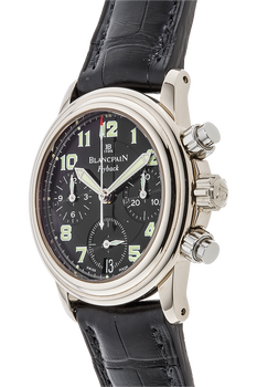 Leman Flyback Chronograph White Gold Automatic