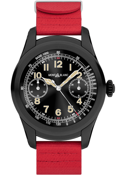 Montblanc Summit Smartwatch Black Steel