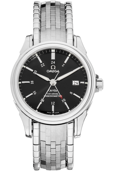 De Ville Co-Axial GMT Stainless Steel Automatic