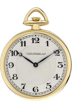 Pocket Watch Circa 1960s Yellow Gold Manual