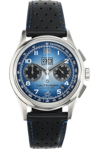 Heritage Bicompax Bucherer Blue Edition Stainless Steel Automatic