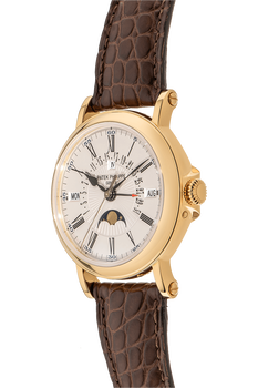 Pre Owned Patek Philippe Perpetual Calendar Reference 5159 Yellow Gold Automatic