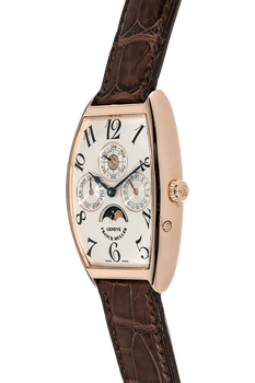 Cintree Curvex Perpertual Calendar Rose Gold Automatic