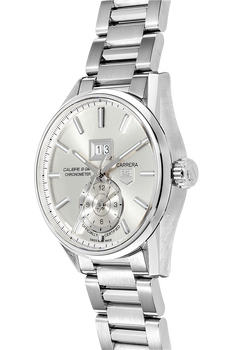 Carrera Calibre 8 GMT Stainless Steel Automatic