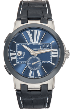 Executive Dual Time Ceramic and Stainless Steel Automatic