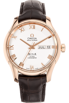 De Ville Co-Axial Annual Calendar Rose Gold Automatic