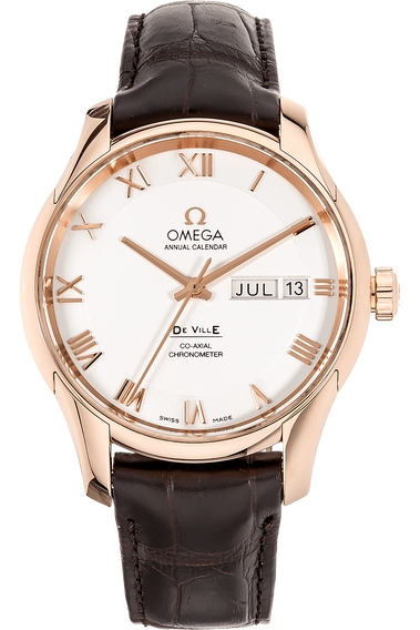 De Ville Co-Axial Annual Calendar Rose Gold Automatic