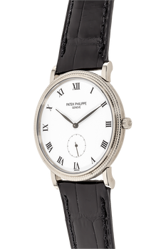 Calatrava Reference 3919 White Gold Manual