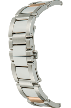 Calibre de Cartier Rose Gold and Stainless Steel Automatic