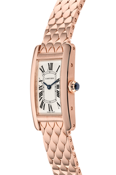 Tank Americaine Rose Gold Quartz