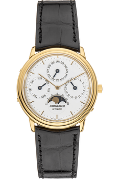 Quantieme Perpetual Calendar Circa 1980s Yellow Gold Automatic