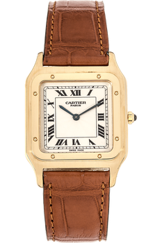 Santos Dumont Yellow Gold Manual