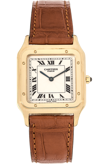 Santos Dumont Yellow Gold Manual