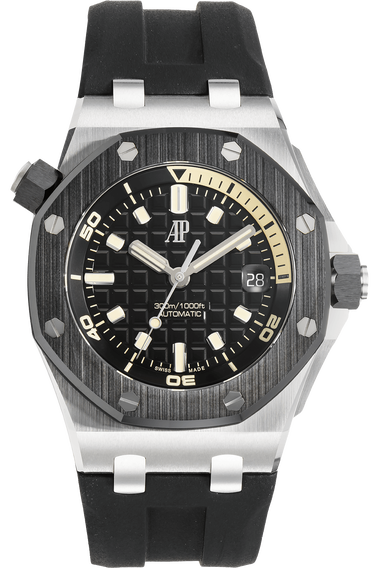 Audemars Piguet ブラックボールペン Pre-Owned Audemars Piguet Royal Oak (15720CN.OO.A002CA.01)