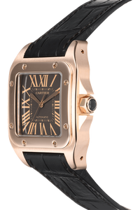 Santos 100 Rose Gold Automatic