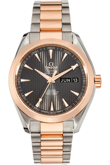 Seamaster Aqua Terra Rose Gold and Stainless Steel Automatic