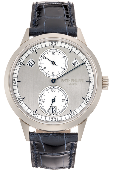 Annual Calendar Regulator Reference 5235 White Gold Automatic