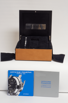 Pre Owned Panerai Luminor Marina Left Handed PVD Stainless Steel Manual