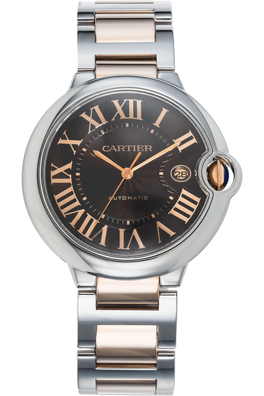 Ballon Bleu Rose Gold and Stainless Steel Automatic