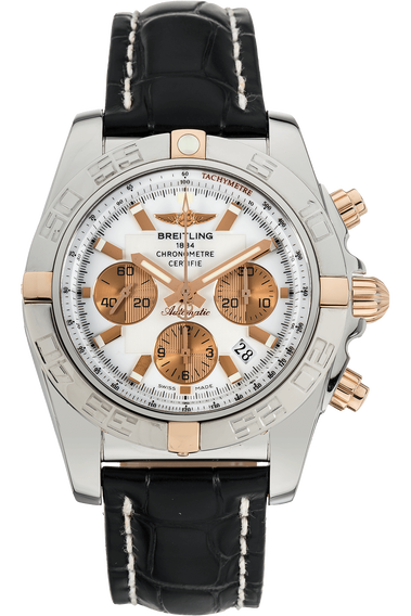 Chronomat B01 Rose Gold and Stainless Steel Automatic