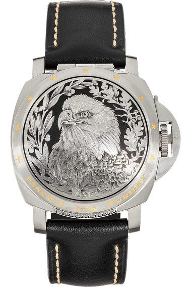Pre Owned Panerai Luminor Sealand for Purdey Stainless Steel Automatic