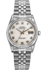 Datejust White Gold and Stainless Steel Automatic