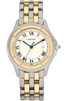 Cougar Yellow Gold and Stainless Steel Quartz