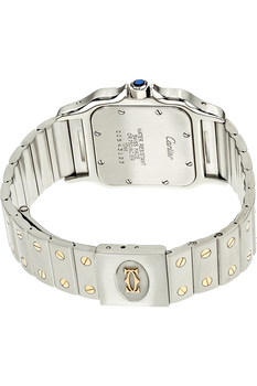 Santos Yellow Gold and Stainless Steel Quartz