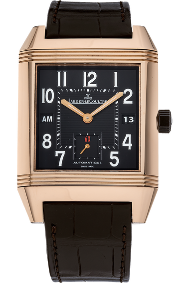 Reverso Squadra Hometime Limited Edition Rose Gold Automatic